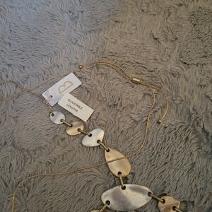 Elegant Two-Tone Necklace with Adjustable Length